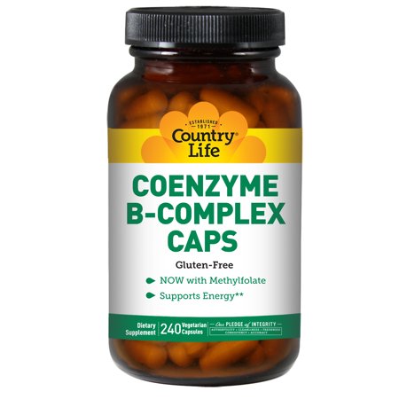 Country Life Coenzyme B-Complex 240 Vegan Capsules