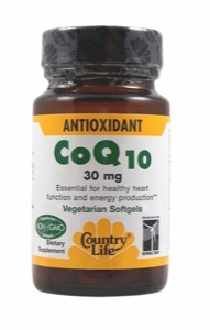 Country Life Coq10 30Mg 60 Count Vegi Sg