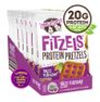 Lenny & Larry Fitzels Protein Pretzels Box of 8 bags Taco Tuesday Flavored