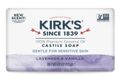 Kirks Natural Castile Bar Soap Pack 3 ct Lavender & Vanilla