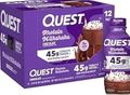 Quest Protein Milkshake 45g Protein 12 pack RTD Chocolate