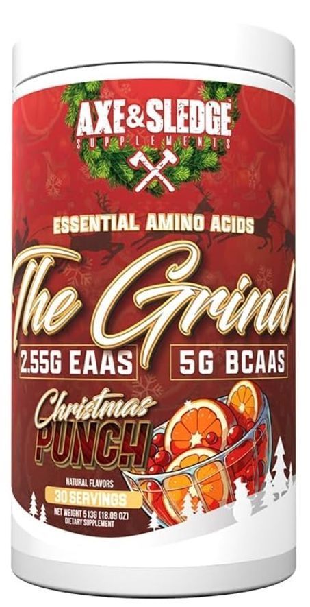 Axe & Sledge Grind 30serv Christmas Punch Flavor