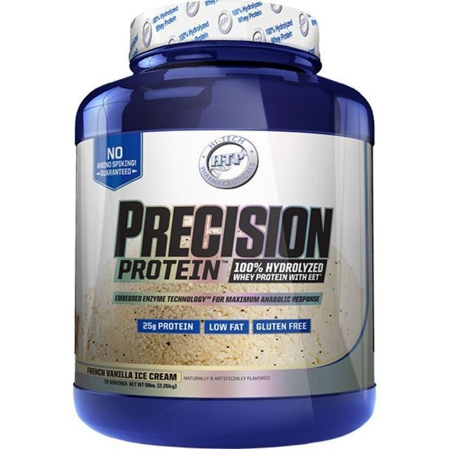 Hi-Tech Pharmaceuticals Precision Protein 5pnd French Vanilla Ice Cream Hydrolyzed Whey 70 Servings