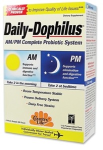 Country Life Daily Dophilus 112VCaps/28 Days   TEMPORARELY UNAVAILABLE 