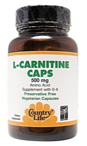 Country Life - Carnitine 500 Mg 60 vc