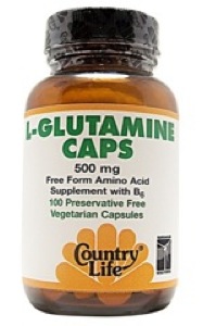 Country Life L-Glutamine Caps W/B6 100 Vegicaps