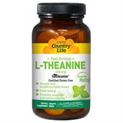 Country Life L-Theanine 100 Mg 60 Lozenges