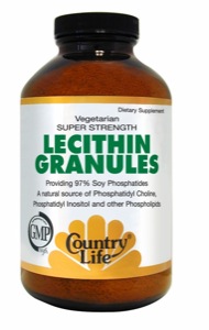 Country Life Lecithin Granules 16 Oz.    TEMPORARILY UNAVAILABLE