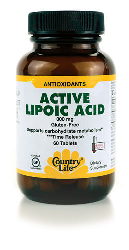 Country Life Lipoic Acid Tr 60 Tabs