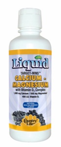 Country Life Liquid Cal/Mag 16 oz    TEMPORARELY UNAVAILABLE