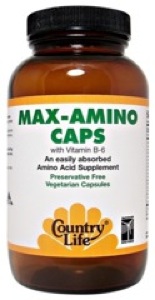 Country Life Max Amino W/B-6 90 Vegicaps
