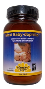 Country Life Maxi Baby Dophilus 2 Oz