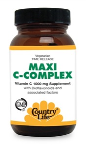 Country Life Maxi C Complex Tr 180 Tabs-UNAVAILABLE