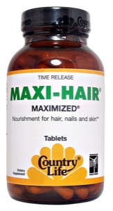 Country Life Maxi Hair Tr 60 Tabs