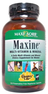 Country Life Max For Women With Iron 120 Vegicaps