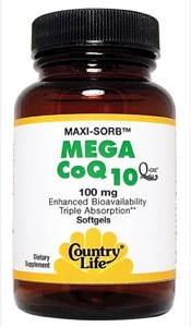 Country Life Mega Q-Gel 100Mg 90 Softgels