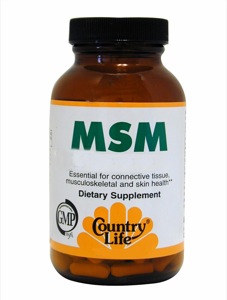 Country Life - Msm 500Mg - 180  Tabs (Temp Unavailable)