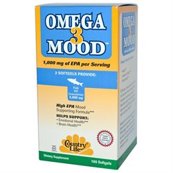 Country Life Omega 3 Mood 180 Softgel