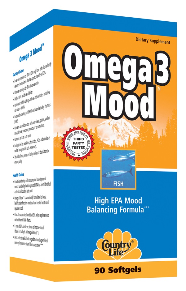 Country Life Omega 3 Mood 90 Softgel