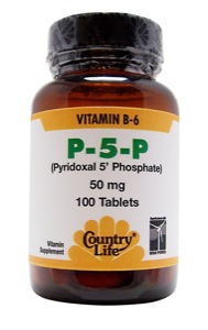 Country Life P5P Pyridoxal-5-Phosphate 50Mg 100 Tabs