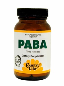 Country Life Paba 1000 Mg. Tr 60 tabs
