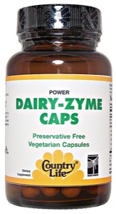Country Life Power Dairy Zyme 50 Vegicaps