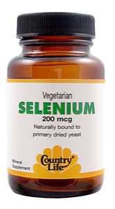 Country Life Selenium 200 Mcg. 90 Tabs