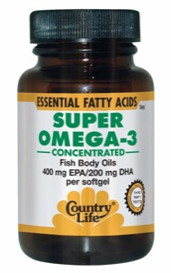 Country Life Super Omega-3 Concentrated 60 Softgels