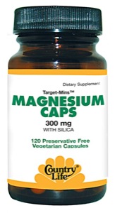 Country Life Target Mins Magnesium (C) 120 Vcaps