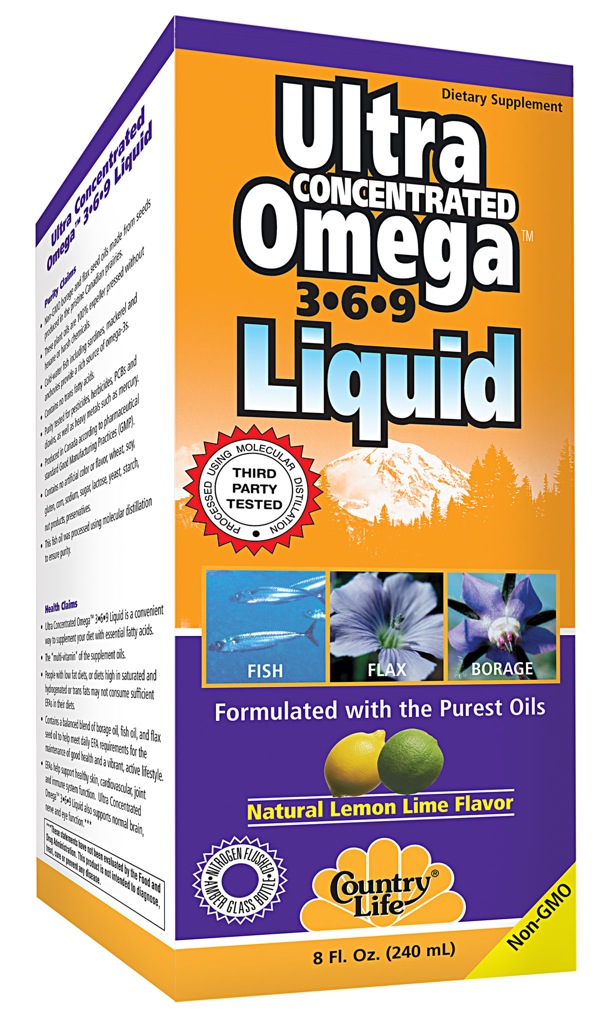 Country Life - Ultra Omega 369 Liquid 8Fl Oz Liquid