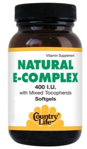 Country Life Vit E Complex 400 I.U. 90 Sg