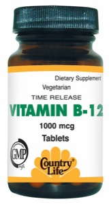 Country Life Vitamin B-12 1000 Mcg. Tr 60 Tabs