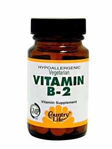 Country Life Vitamin B-2 100 Mg. 100 Tabs