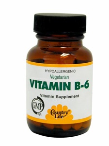 Country Life Vitamin B-6 50 Mg. 100 Tabs