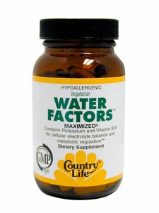 Country Life Water Factors 90 Tabs     TEMPORARILY UNAVAILABLE