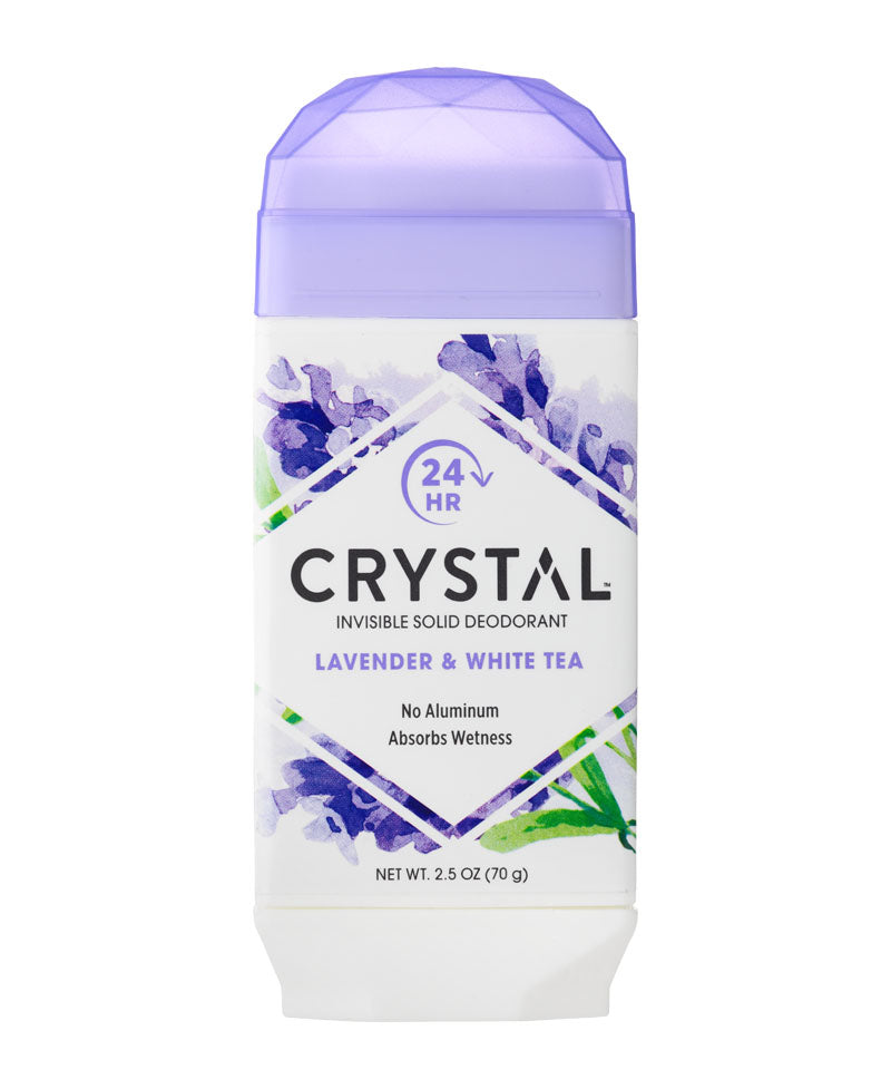 Crystal Body Crystal Deodorant Solid Stick Lavender & White Tea 2.5 oz-UNAVAILABLE