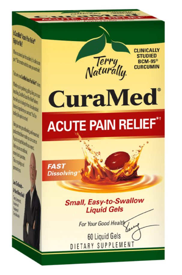 EuroPharma CuraMed, Acute Pain Relief 60 Liquid Gels