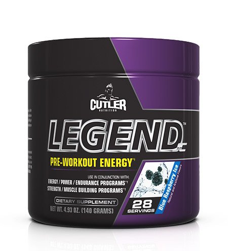 Cutler Nutrition Legend Blue Raspberry 28 Servings