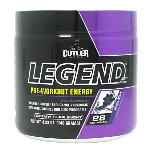 Cutler Nutrition Legend Grape Blast 28 Servings