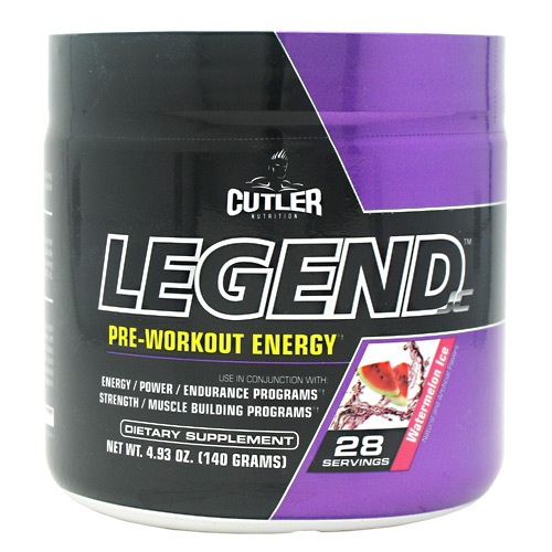 Cutler Nutrition Legend Watermelon Ice 28 Servings       TEMPORARILY UNAVAILABLE