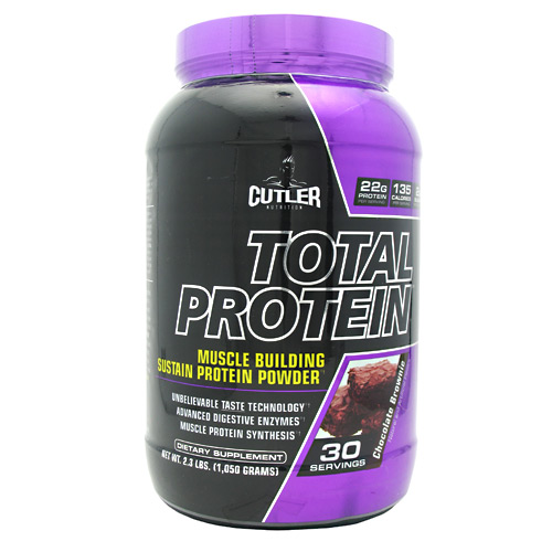 Cutler Nutrition Total Protein Chocolate Brownie 2 lb