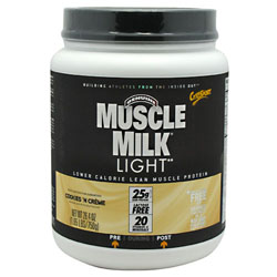 Cytosport Muscle Milk Light   Cookies & Cream 1.65Lb