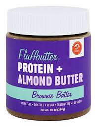 D'S Naturals Fluffbttr Almond Brownie 10oz(TEMP UNAVAILABLE)