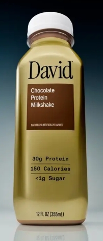David Protein - 30g Protein RTD DRINKS Chocolate 12pk