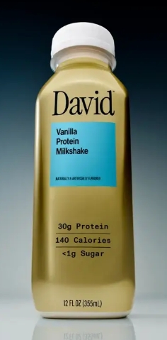 David Protein - 30g Protein RTD DRINKS Vanilla 12pk