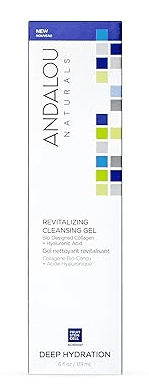 Andalou Naturals - DEEP HYDRATION Revitalizing Cleansing Gel 6/oz