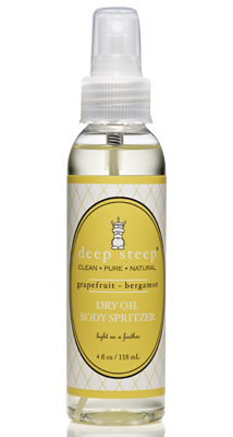 Deep Steep  Dry Oil Body Spray,Grapefruit/Berg 4 Oz