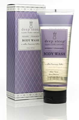 Deep Steep Lavender Chamomile Body Wash 8.45 OZ-OUT OF STOCK