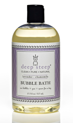 Deep Steep Lavender Chamomile Bubble Bath 17 OZ-OUT OF STOCK