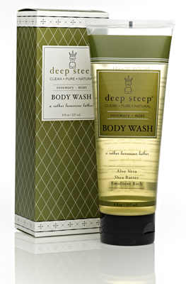 Deep Steep Rosemary Mint Body Wash 8.45 OZ-OUT OF STOCK